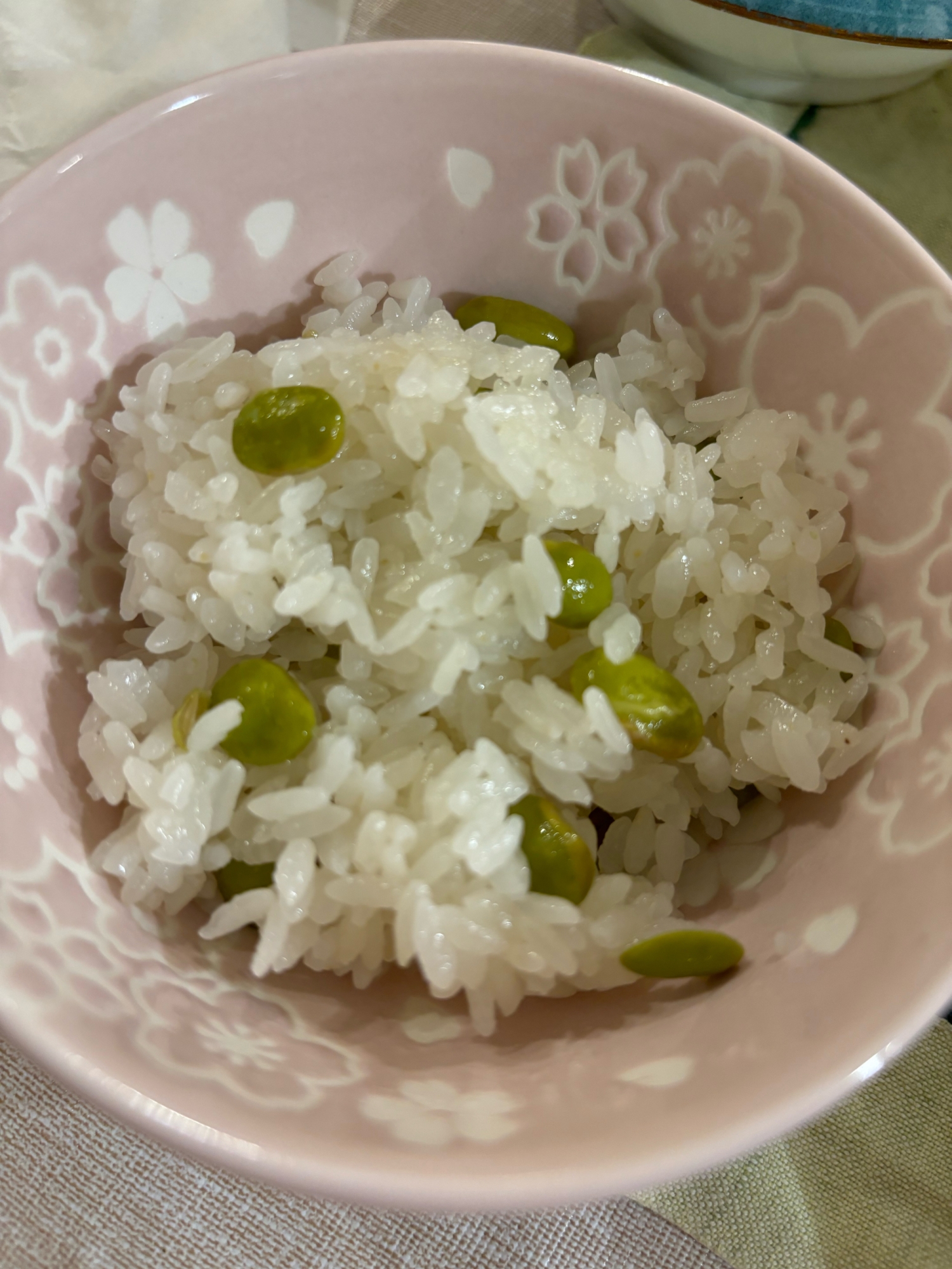 もちもち枝豆ご飯