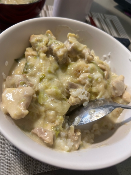 炒めるだけ★白菜の簡単クリームシチュー