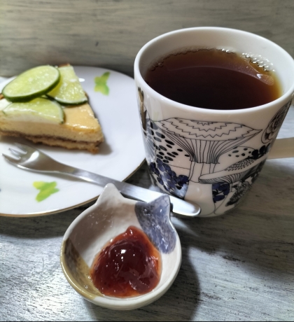 きょうはこちら♬苺ジャム入りで作ってみました(⁠ʘ⁠ᴗ⁠ʘ⁠✿⁠)ほっこりレシピ感謝✨ずいぶん寒くなってきましたね❢体調崩されませんように♡