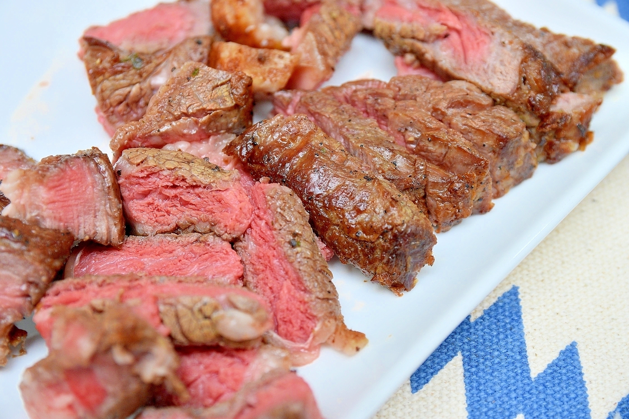 BBQ!柔らかくジューシーな炭火焼き牛リブロース☆