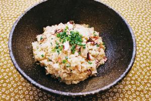 後のせだからかたくない！簡単たこ飯