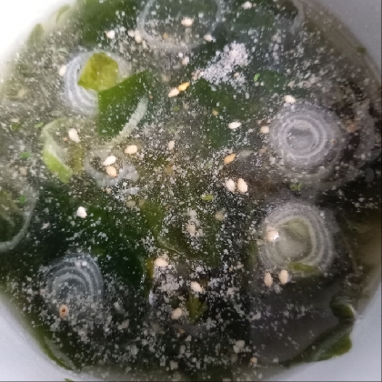 わかめの中華スープ