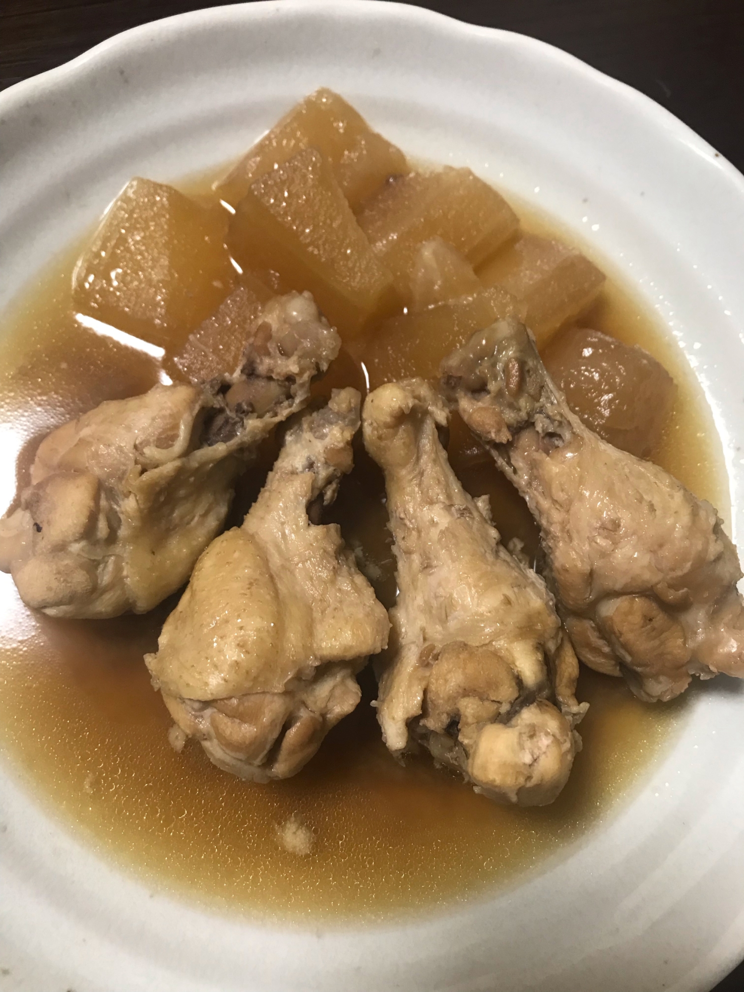 手羽元と冬瓜煮