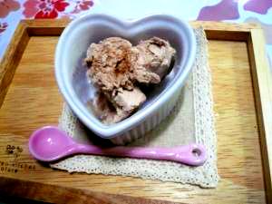 材料３つ！！カンタン美味☆チョコクリームアイス