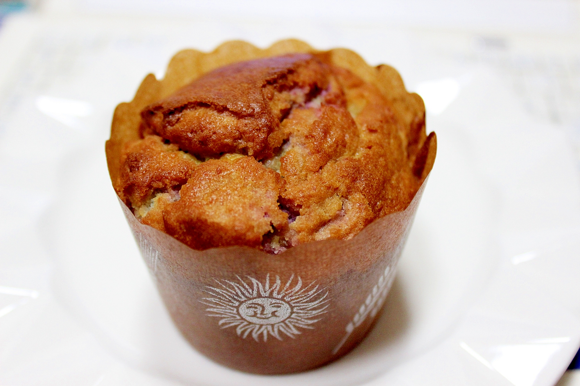 ホットケーキミックスと紫芋のケーキ