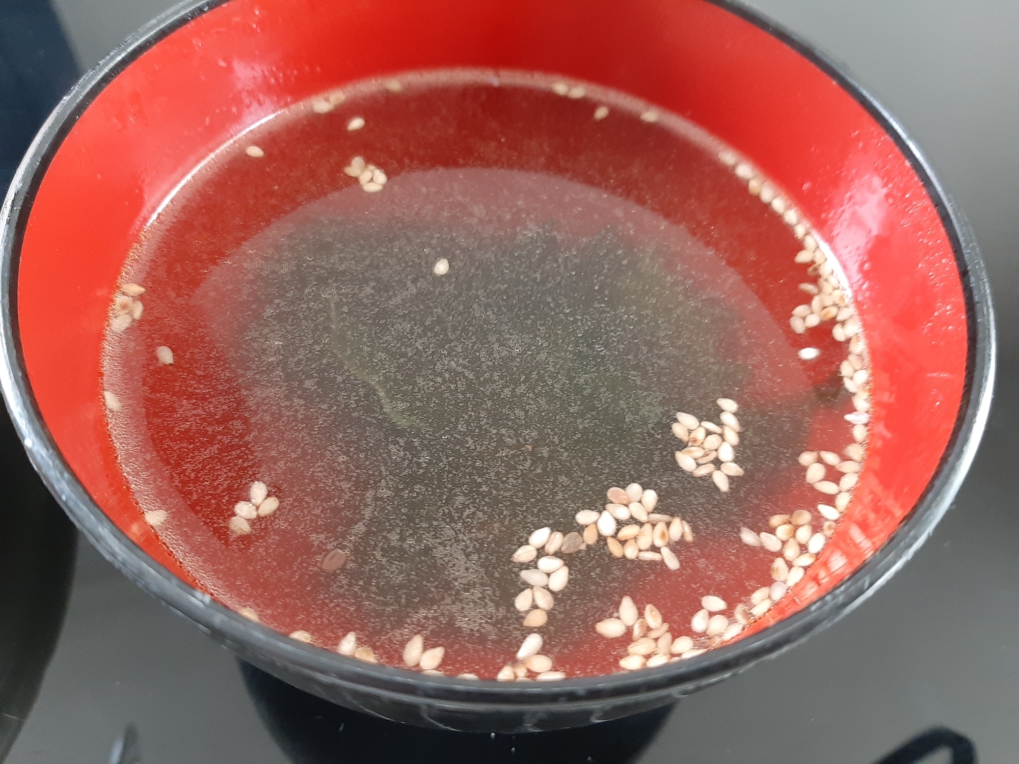 鍋要らず！即席わかめスープ