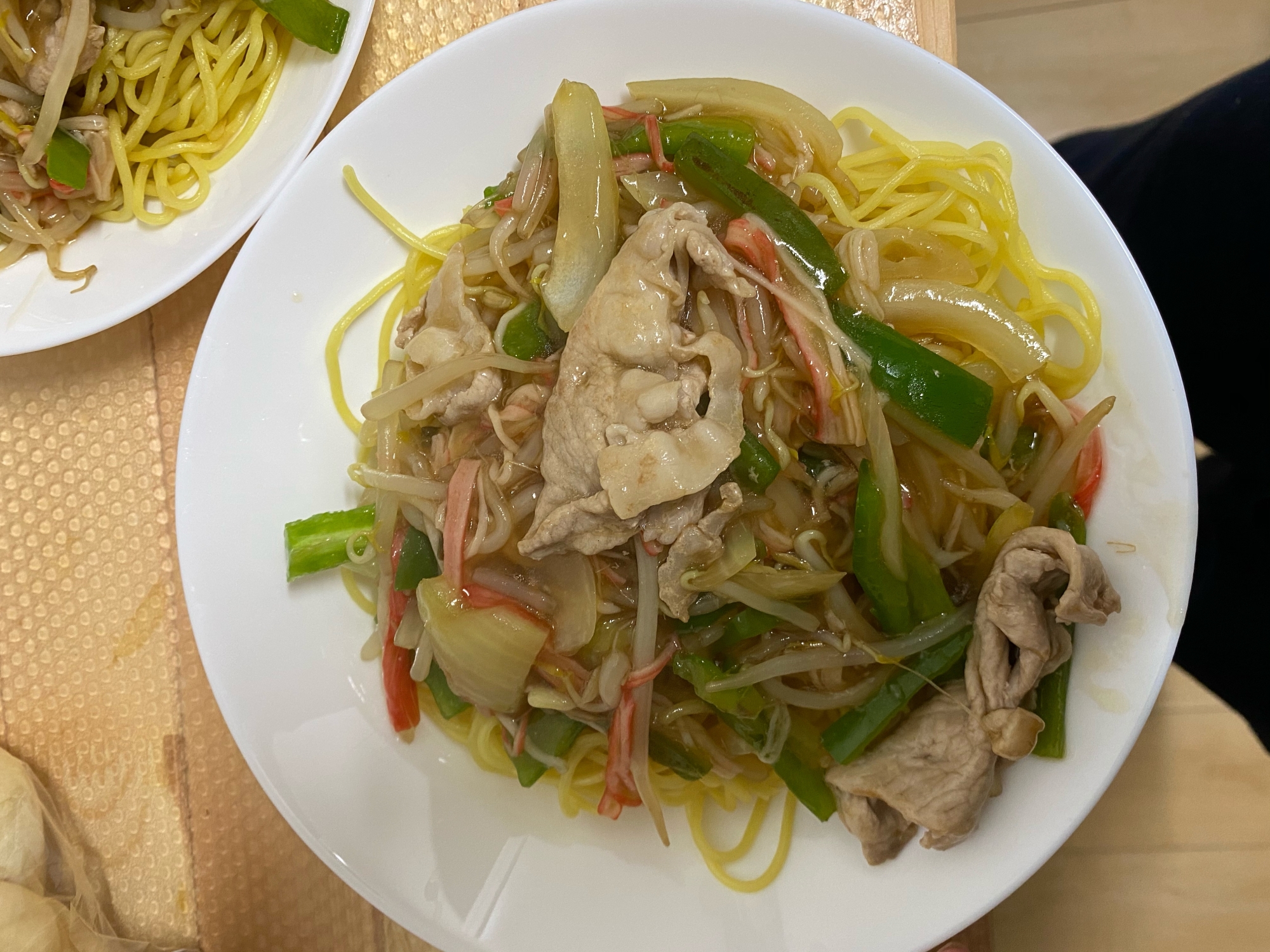 野菜たっぷり♪ 節約あんかけ焼きそば