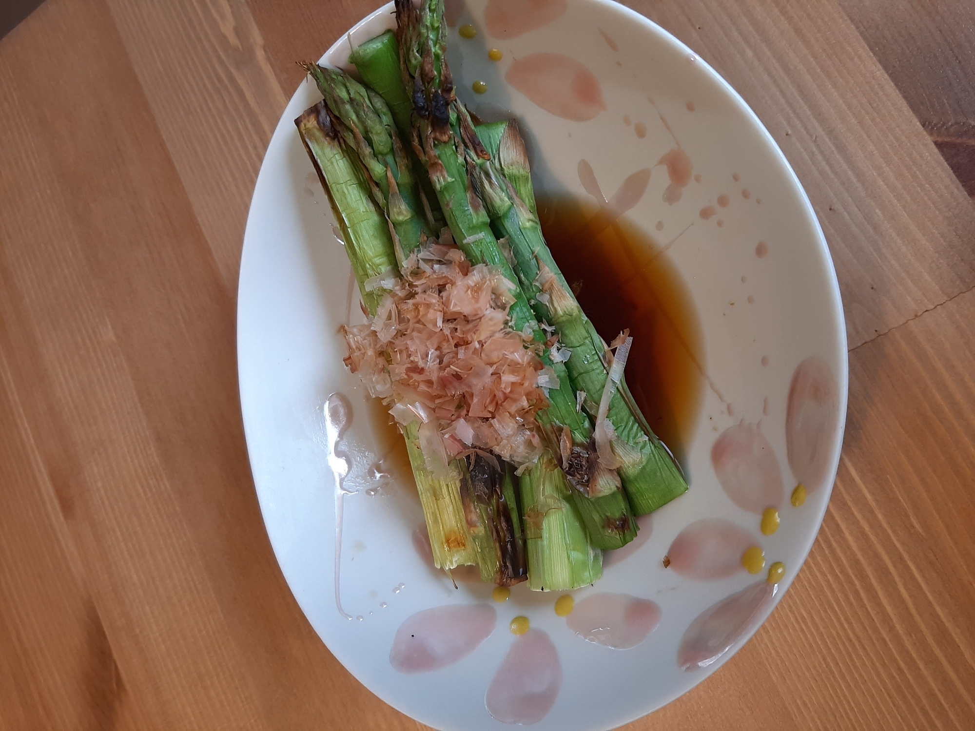 アスパラの焼き浸し