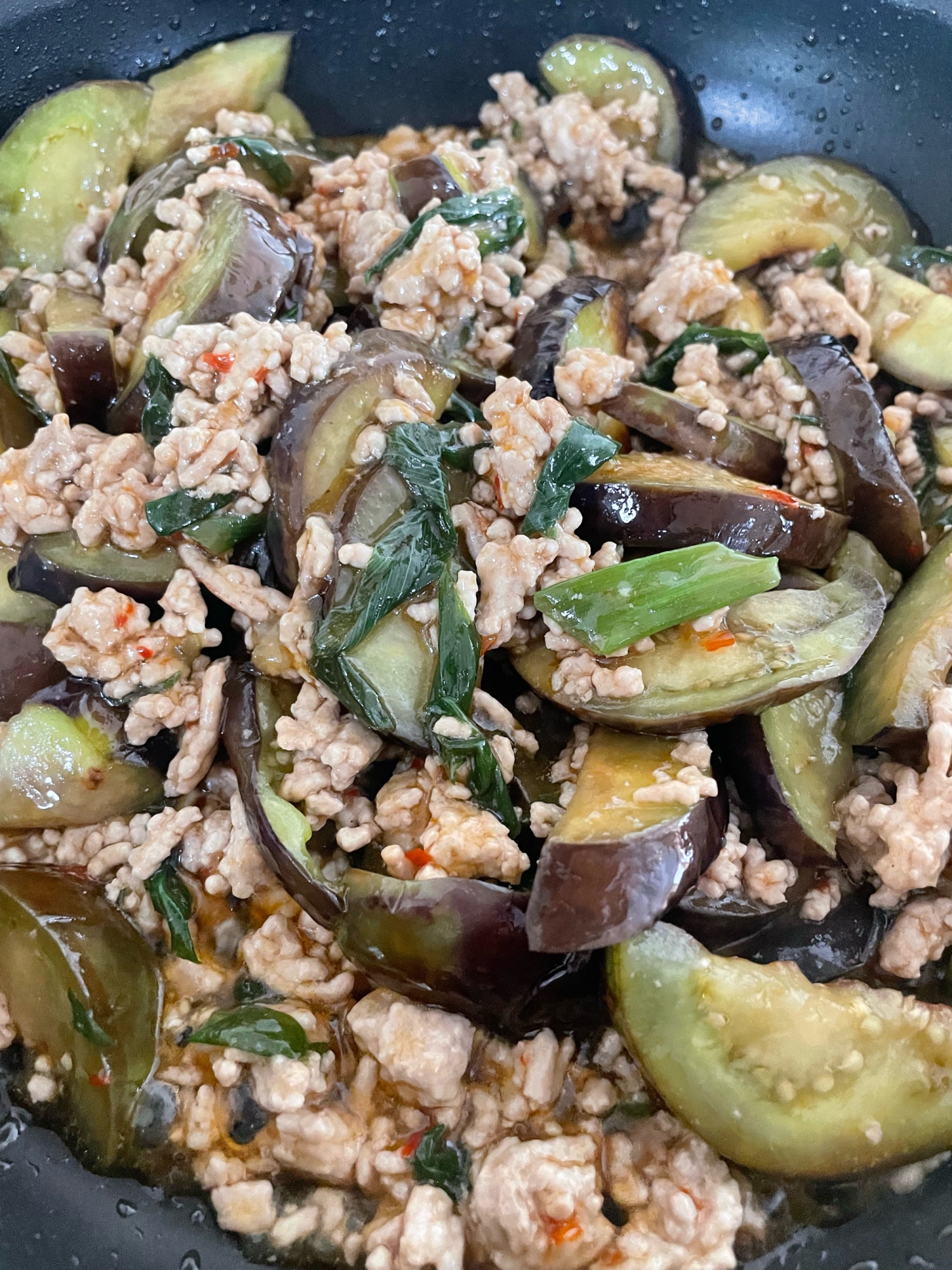 辛さ控えめ麻婆茄子