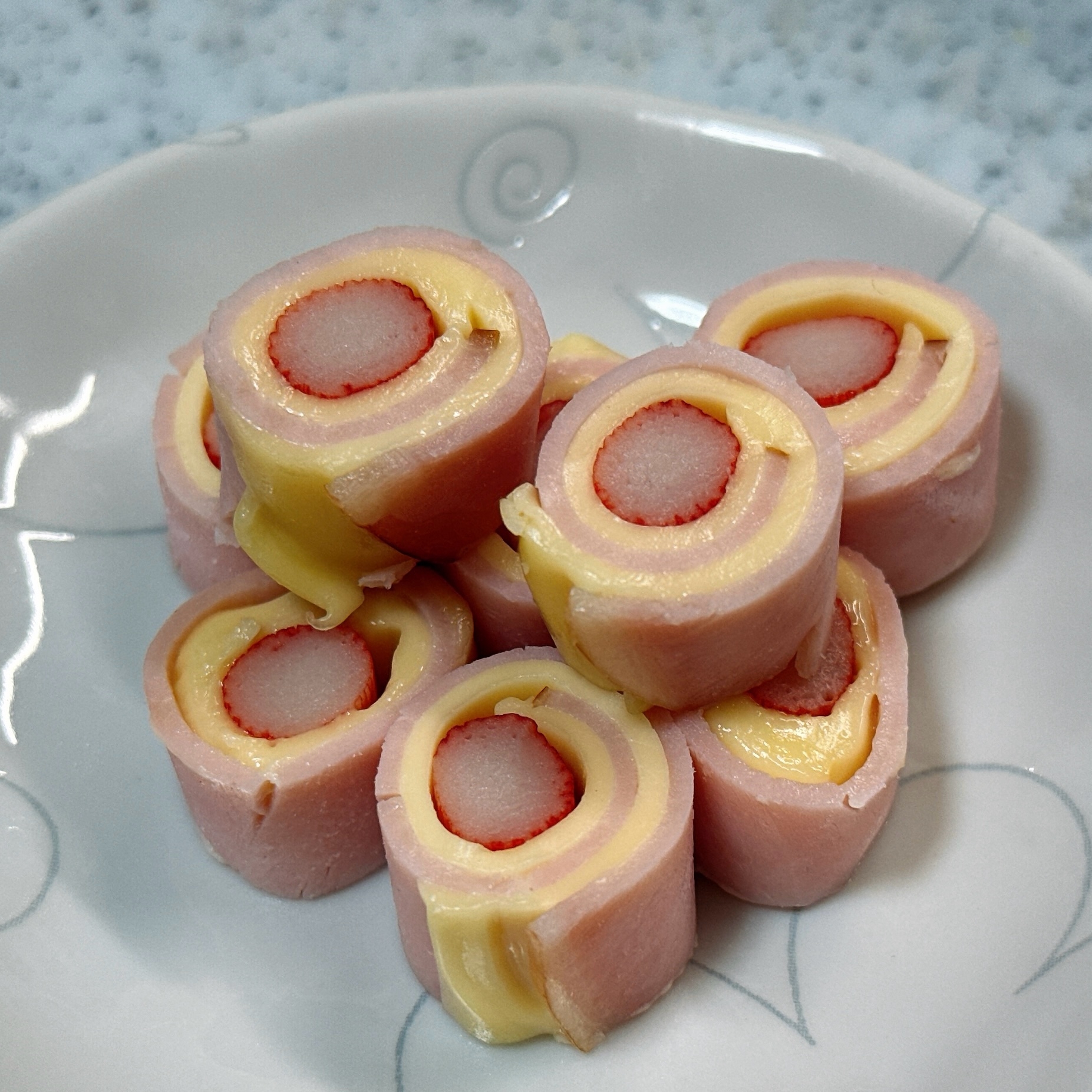 お弁当に！かにハムチーズ