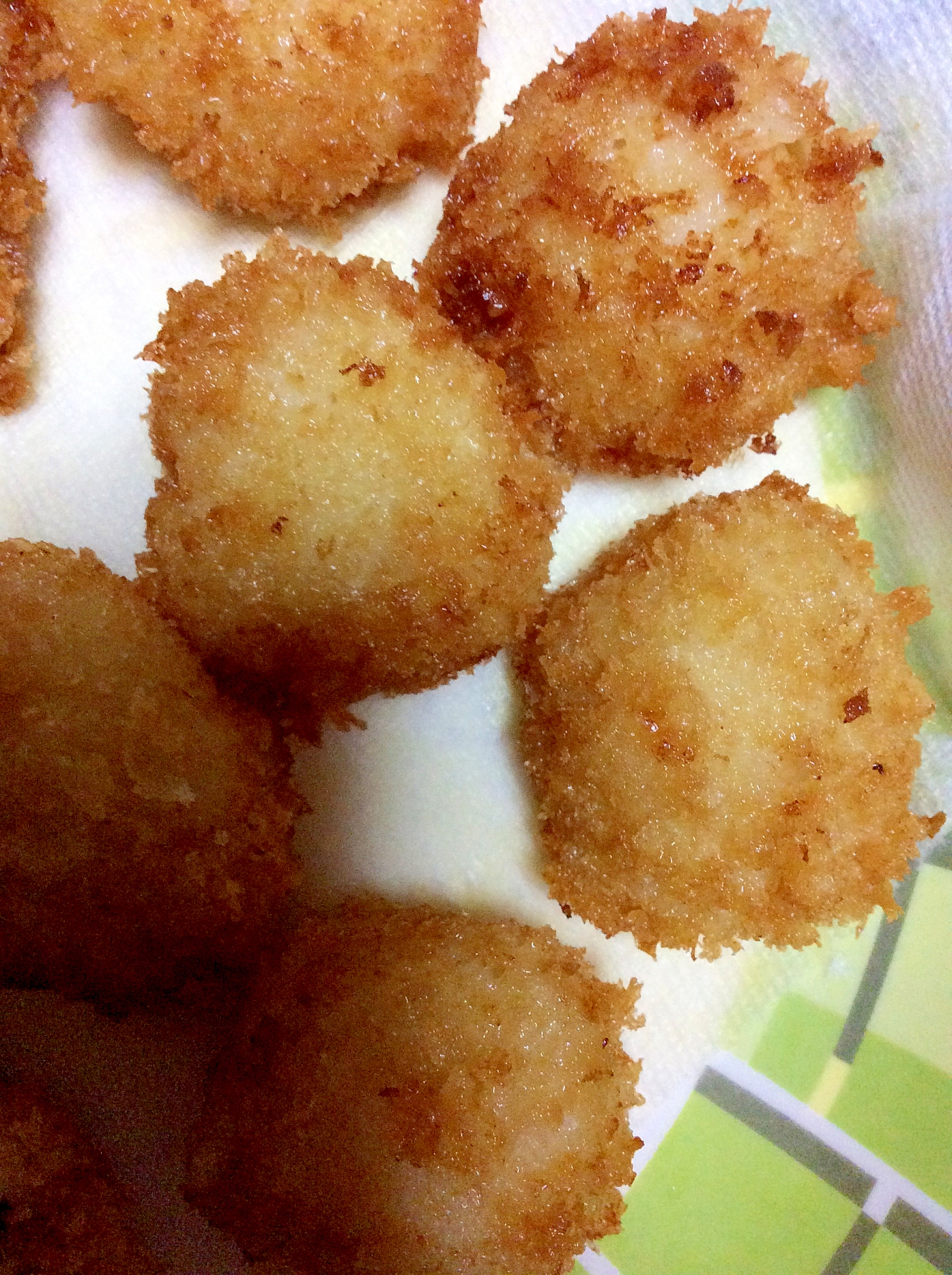 ホタテ貝柱半生フライ