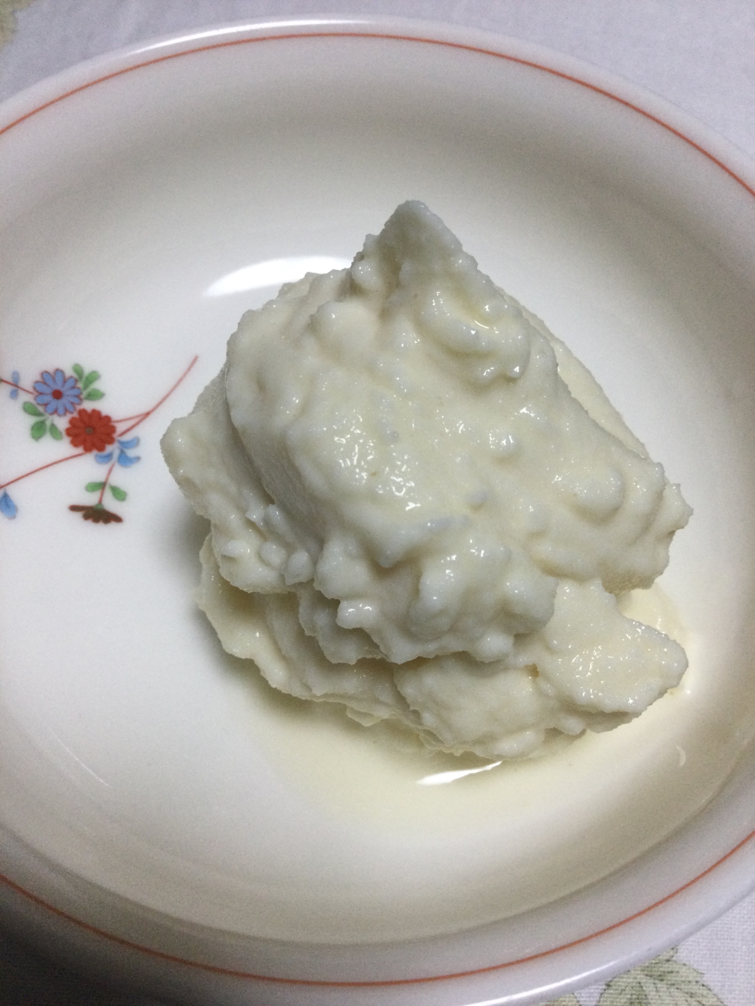 豆乳と豆乳ヨーグルトでアイスクリーム