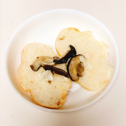 ☆椎茸玉ねぎオープンサンド☆