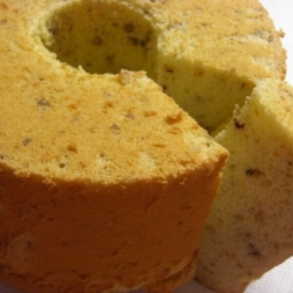 香ばしいくるみのシフォンケーキ レシピ 作り方 By タルピ 楽天レシピ 香ばしいくるみのシフォンケーキ レシピ 作り方 By タルピ 楽天レシピ