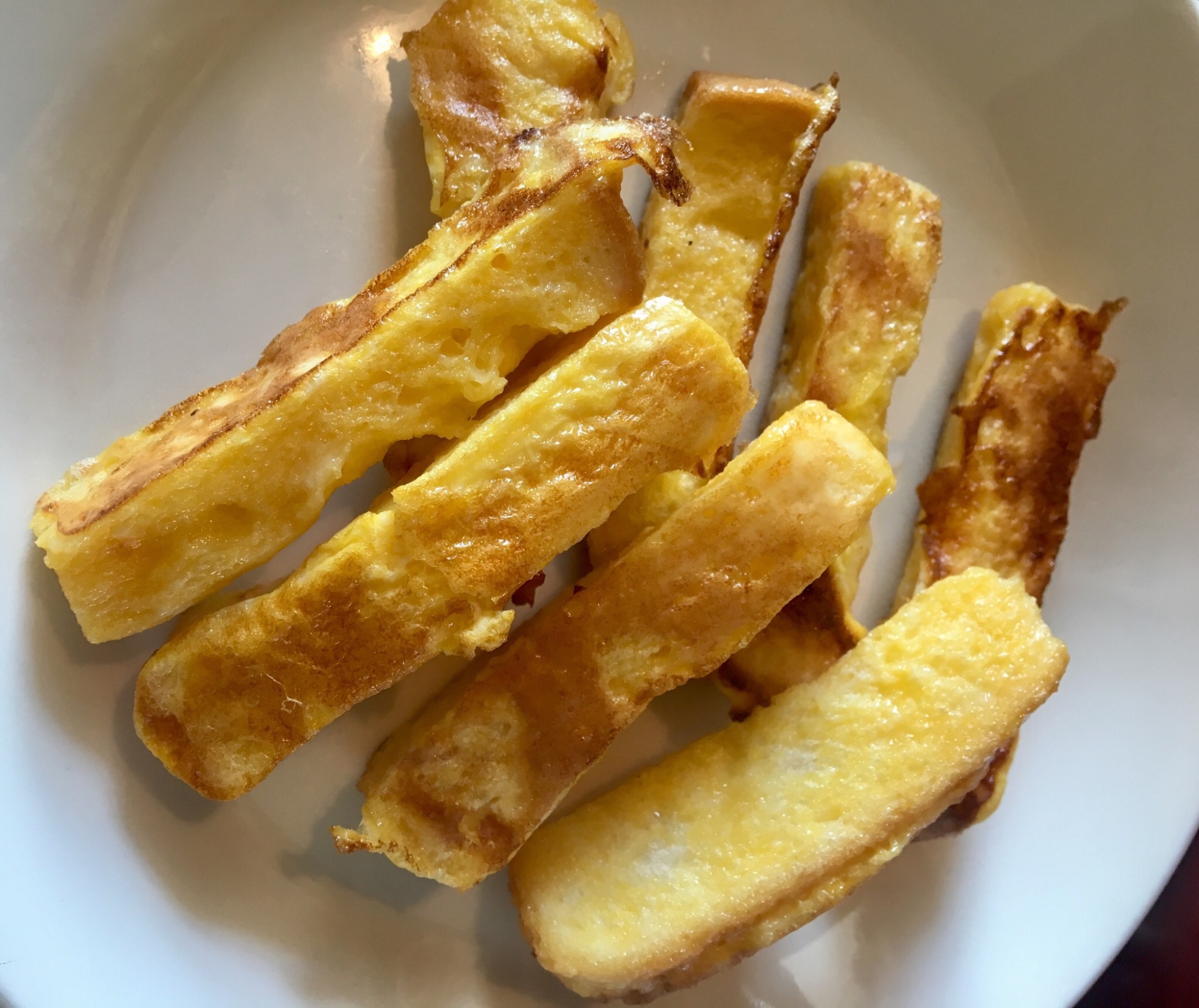 幼児も食べやすい！スティックフレンチトースト