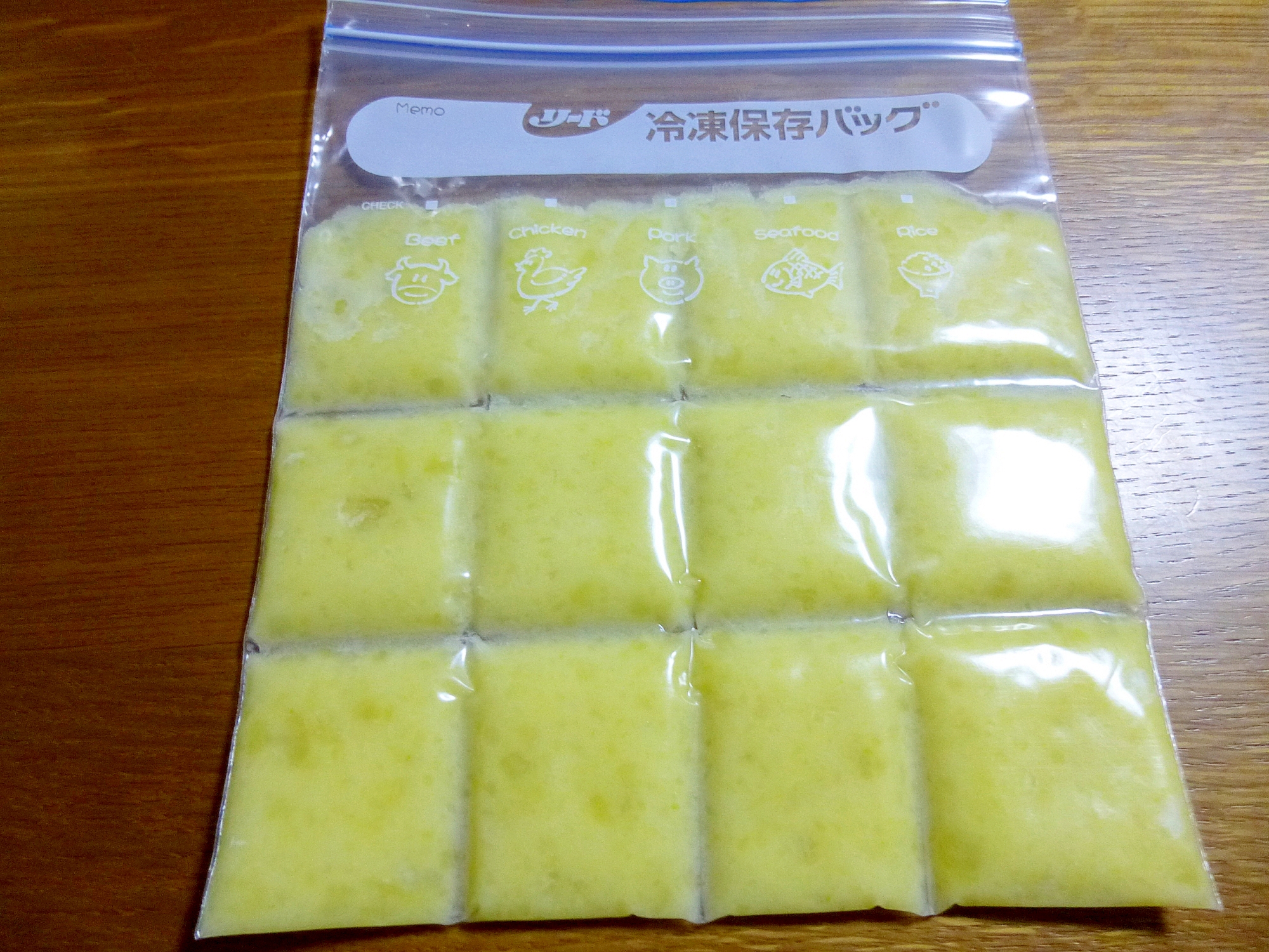 離乳食 ジャガイモの茹で方 冷凍方法 レシピ 作り方 By 4045g 楽天レシピ