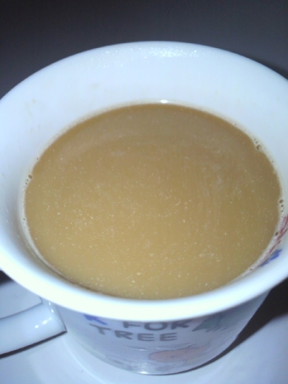 シナモン蜂蜜カフェラテ