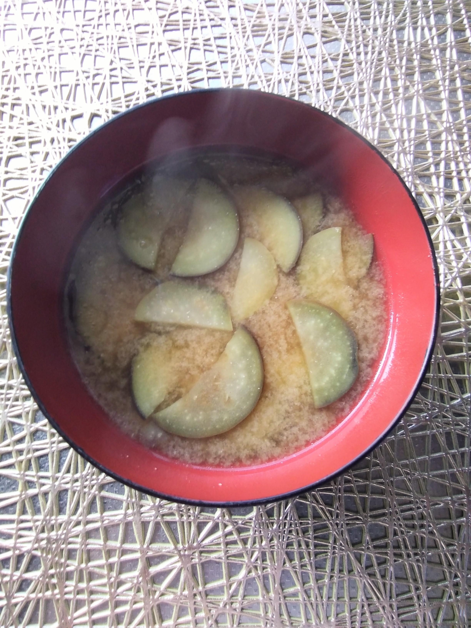 茄子☆なすび☆なすの味噌汁