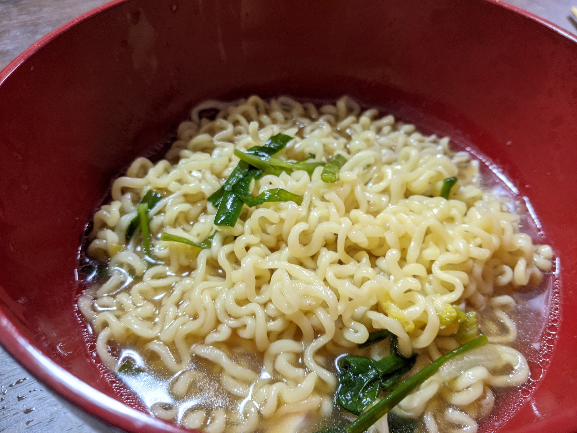 モツ鍋風ラーメン