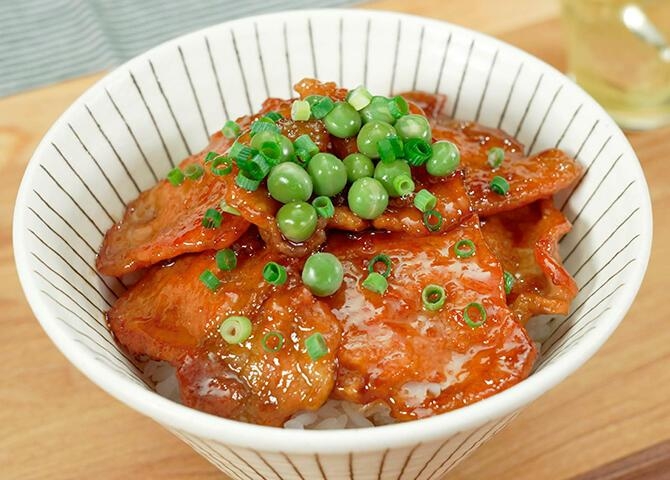 帯広風豚丼