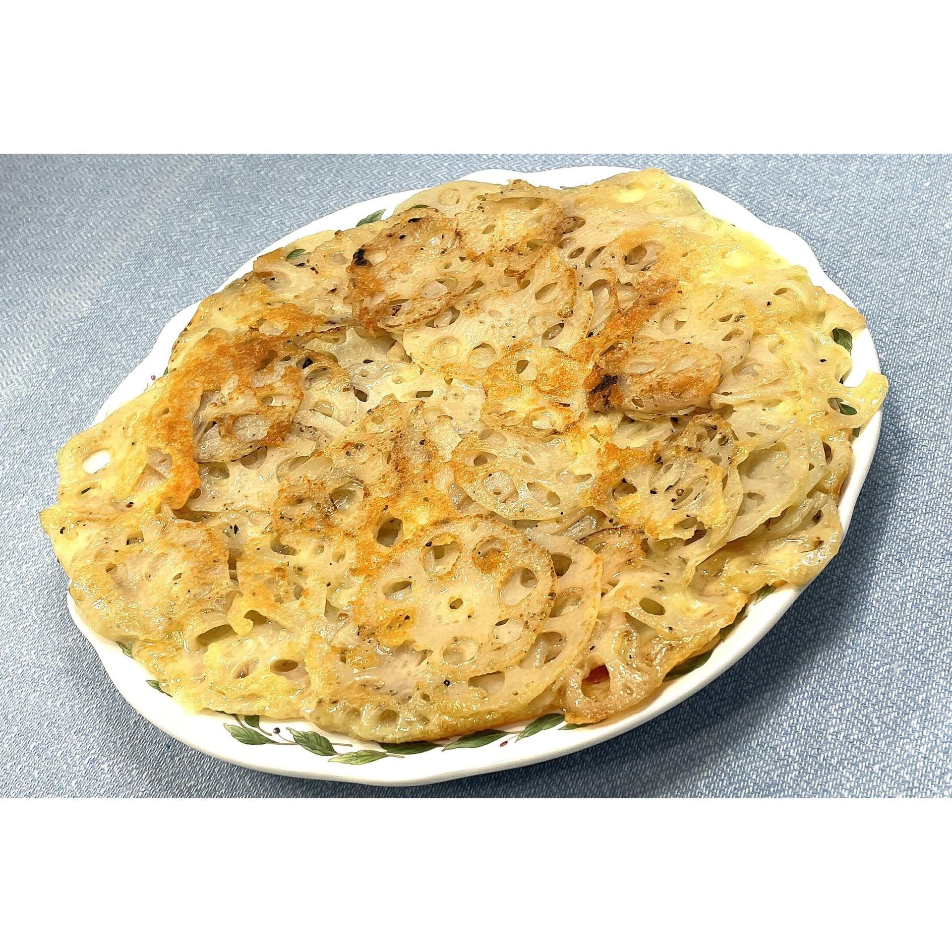 れんこんのチーズ焼き★動画あり★