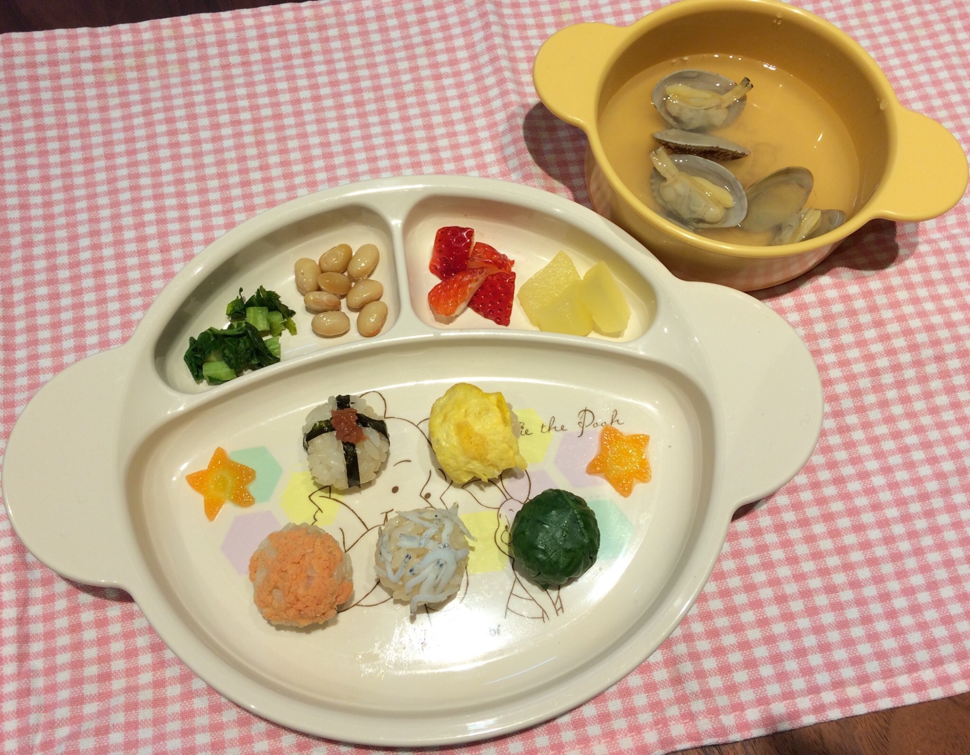 雛祭り♡1歳の娘に手まり寿司