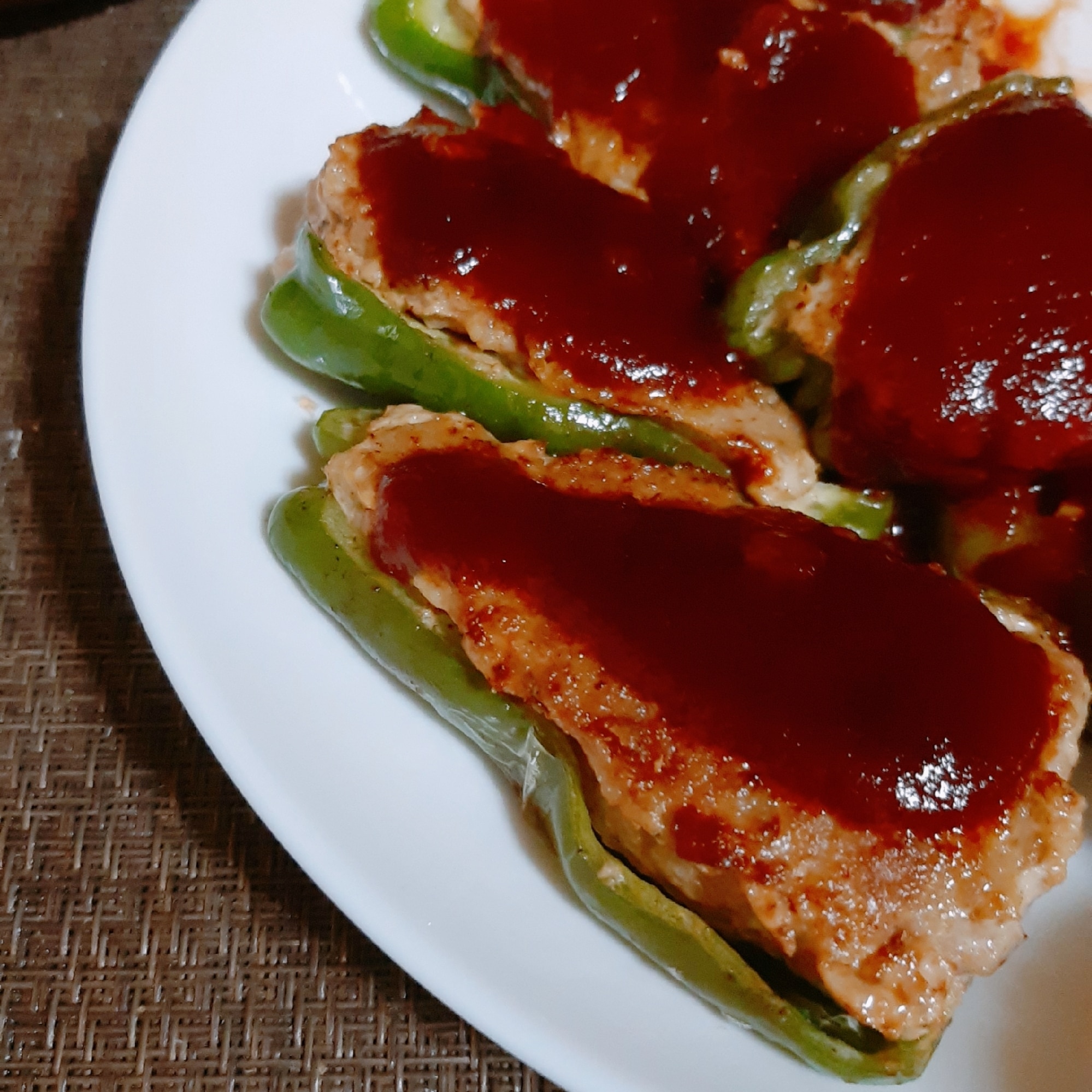 ピーマン 肉 詰め パン粉 なし