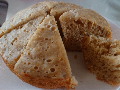 炊飯器でバナナケーキ