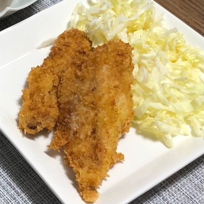 三枚おろしで作るあじフライ