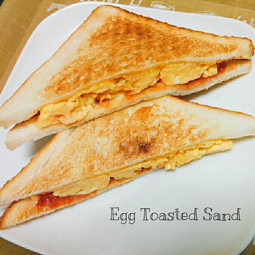 簡単 喫茶店の味 玉子トーストサンド レシピ 作り方 By あんごるぁうさぎ 楽天レシピ