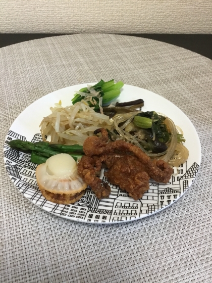 息子は茄子が苦手なので春雨を♡
私は麻婆茄子が食べたくて♡
美味しかったです♡