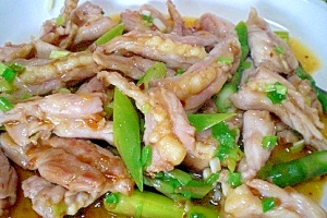 簡単 鶏せせりのオリーブにんにく焼き レシピ 作り方 By ひろりん1106 楽天レシピ