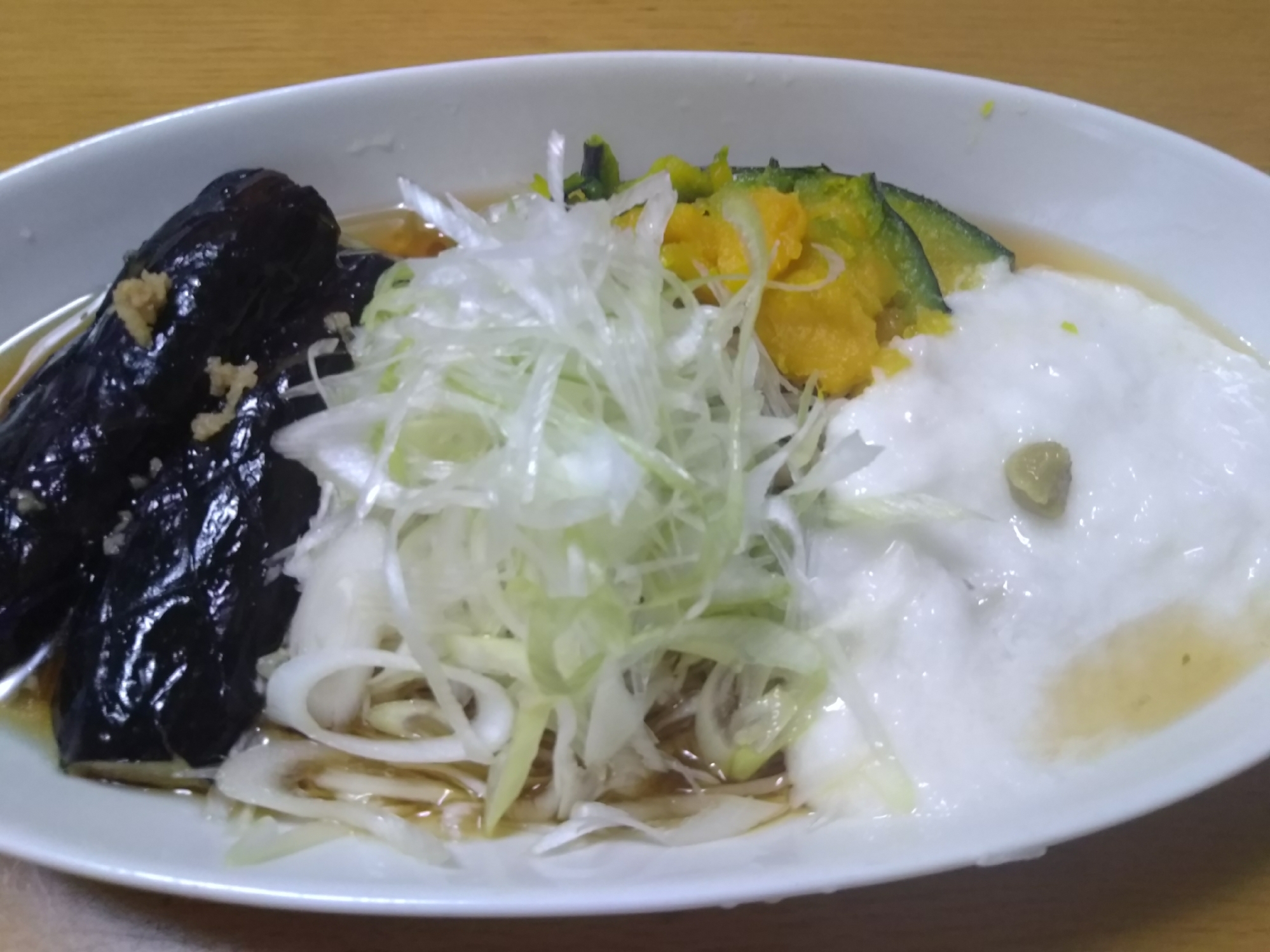 冷やしとろろ蕎麦