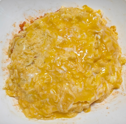 ズッキーニ入りチキンライスdeオムライス。