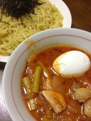 つけナポリタン風トマトつけ麺