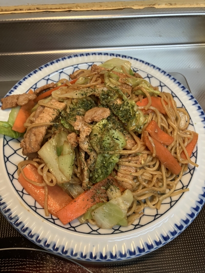 五目焼きそばその2