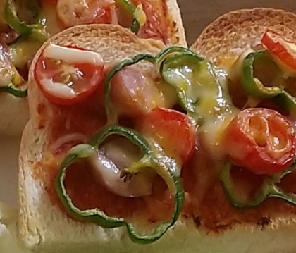 子供大好き☆簡単ピザトースト