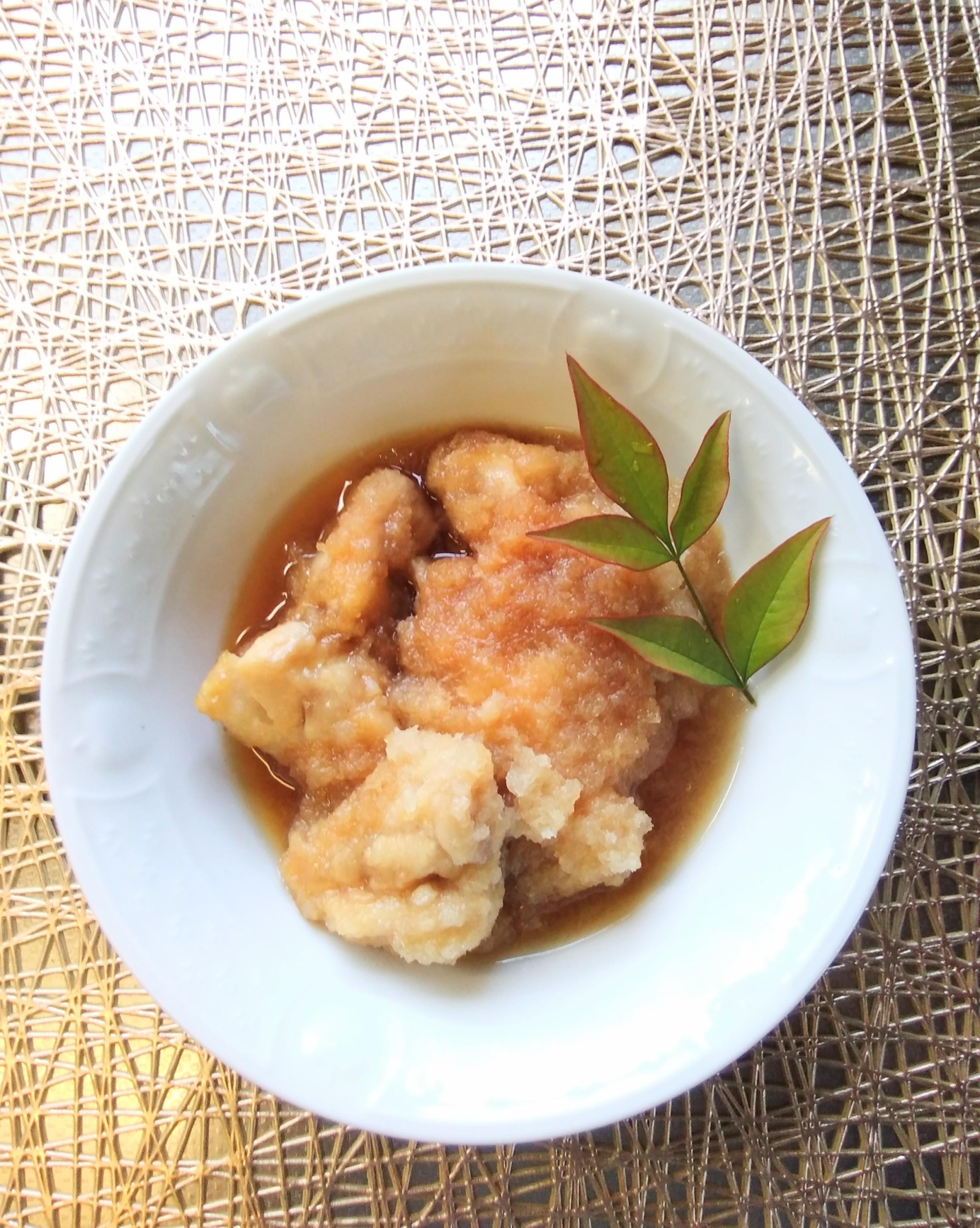 大根おろし☆鶏肉のみぞれ煮☆大根おろしで柔らかく