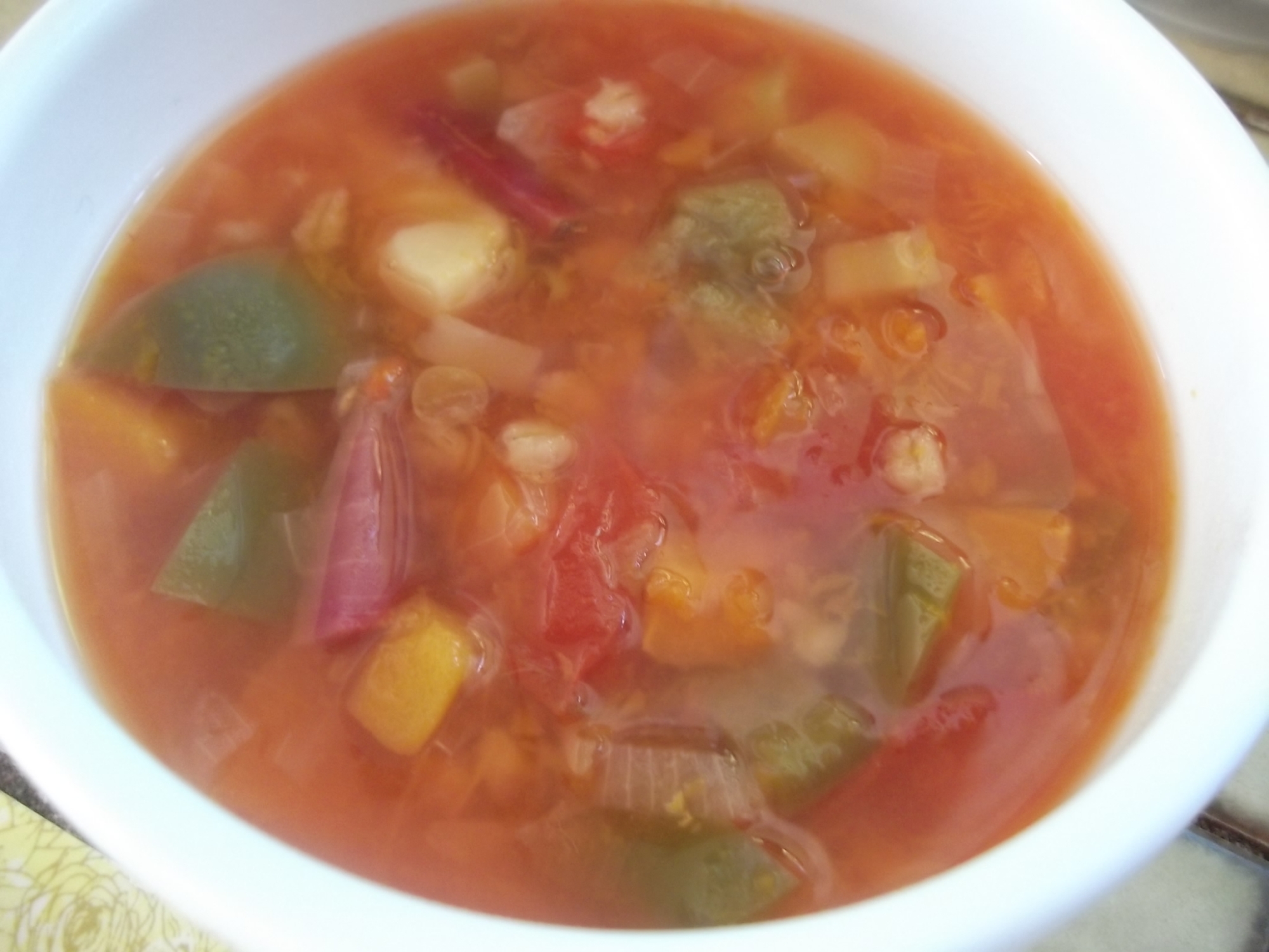 これ１品で１０種の野菜☆ヘルシー簡単べジスープ