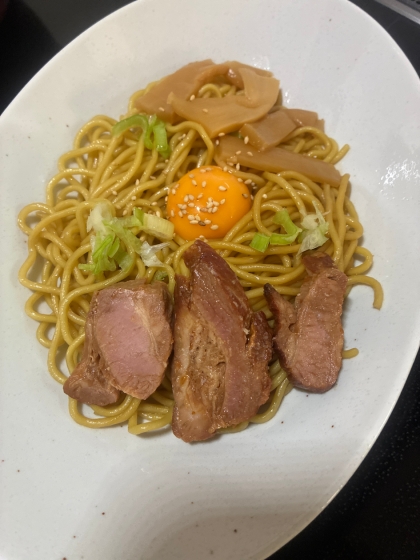 焼きそば麺の油そば