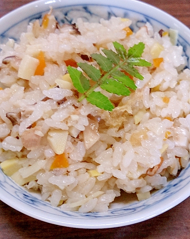 あっさり フツーのたけのこご飯 レシピ 作り方 By ちえ 楽天レシピ