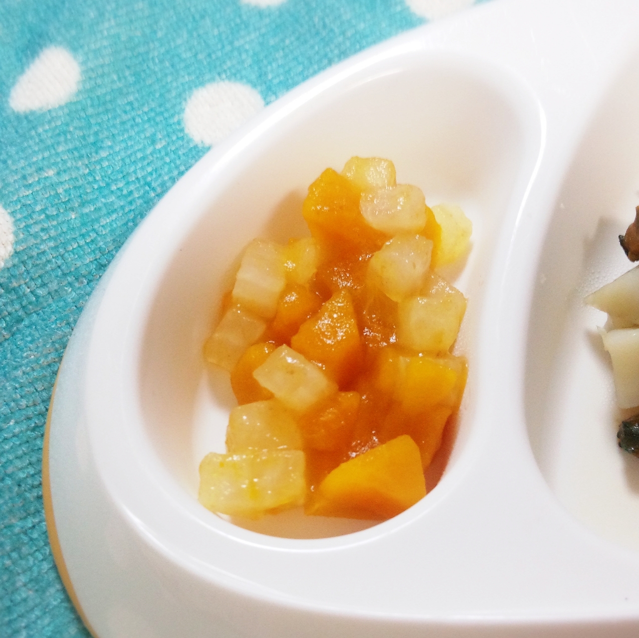 離乳食後期 カボチャと大根のとろみ煮 レシピ 作り方 By にゃんこハンター123 楽天レシピ 離乳食後期 カボチャと大根のとろみ煮 レシピ 作り方 By にゃんこハンター123 楽天レシピ