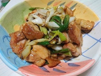 シンプルに鶏肉とネギだけで(笑)すっごく美味しいです！簡単だし、次は野菜も入れて作ります。