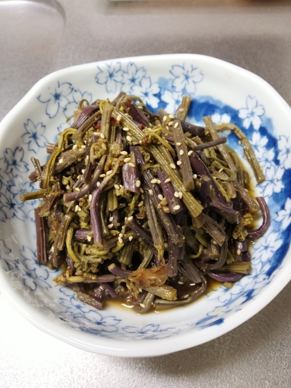 わらびの佃煮　わらびの大量消費に！