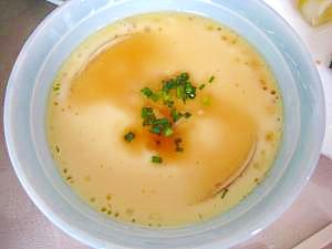 アサリのスープたっぷり　中華風茶碗蒸し