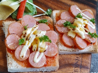 あもかちゃん〜おはようございます彡お久しぶりです(*¨*)食パンがハンパで…確かあもかちゃんレシピあったなぁ〜て♪美味しく頂きました✧毎日暑いので体調⚠してね❢