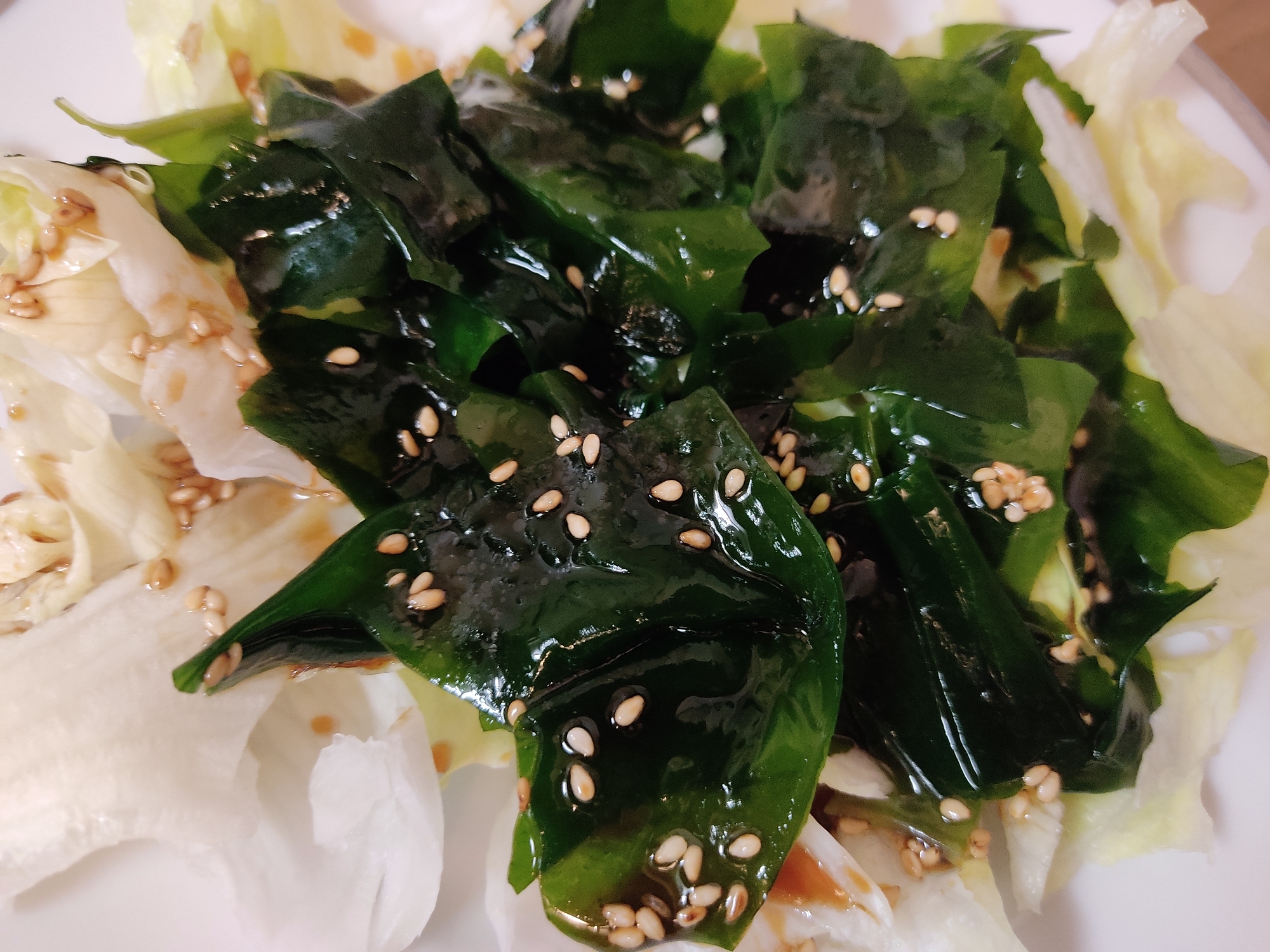すぐできる☆中華風わかめサラダ