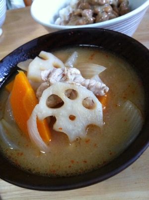 隠し味で☆美味しい豚汁