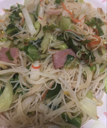 肉野菜ビーフン