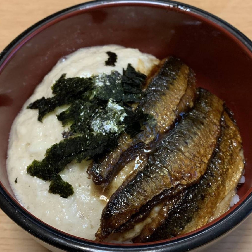 鰯の蒲焼きとろろご飯